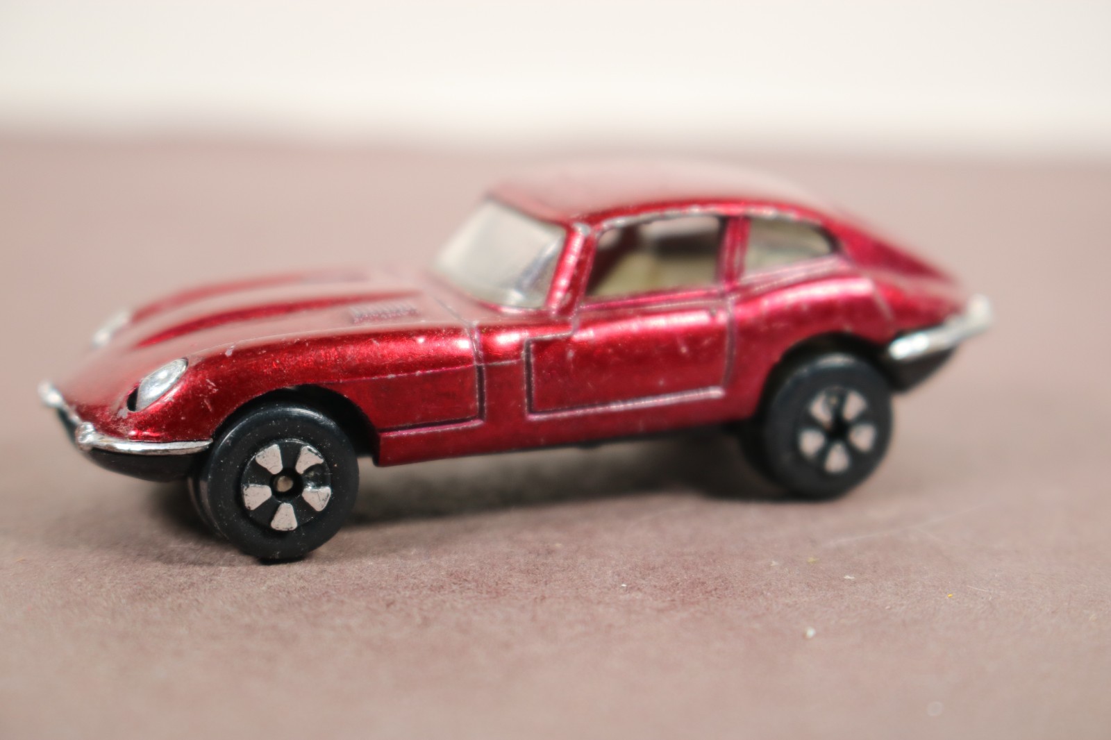 Vintage Playart Jaguar E Type 2+2 HK Base HTF LQQK