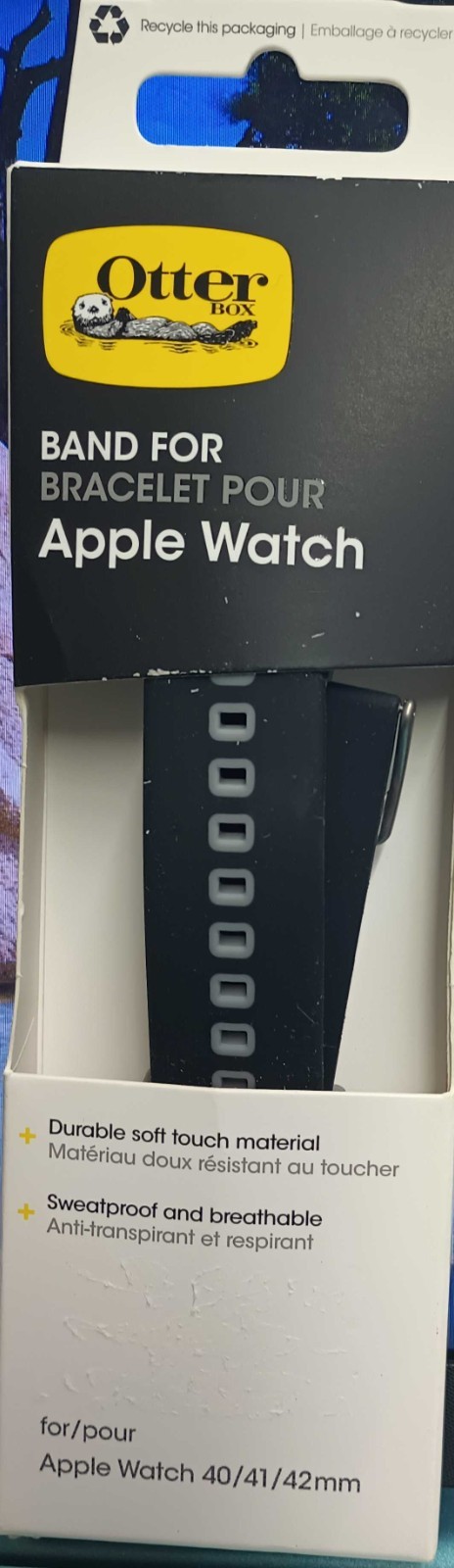 OtterBox - Apple Watch Band 44/45/46mm  - Black