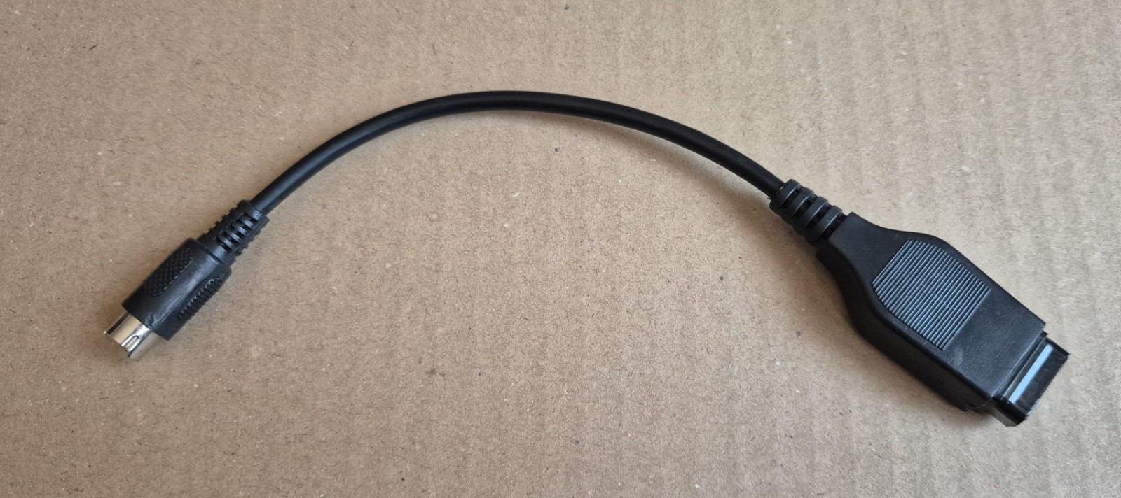 Commodore Plus/4 to C64 Joystick converter / Adapter 23,5 cm, 9,25"