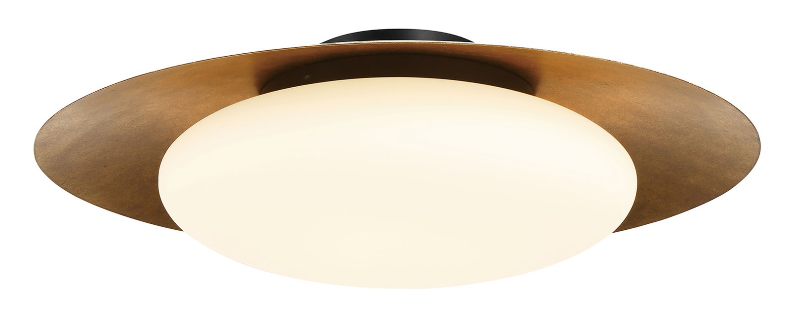 Minka Lavery 5628-L Zinola 24"W LED Semi-Flush Mount Ceiling - Halcyon Gold /
