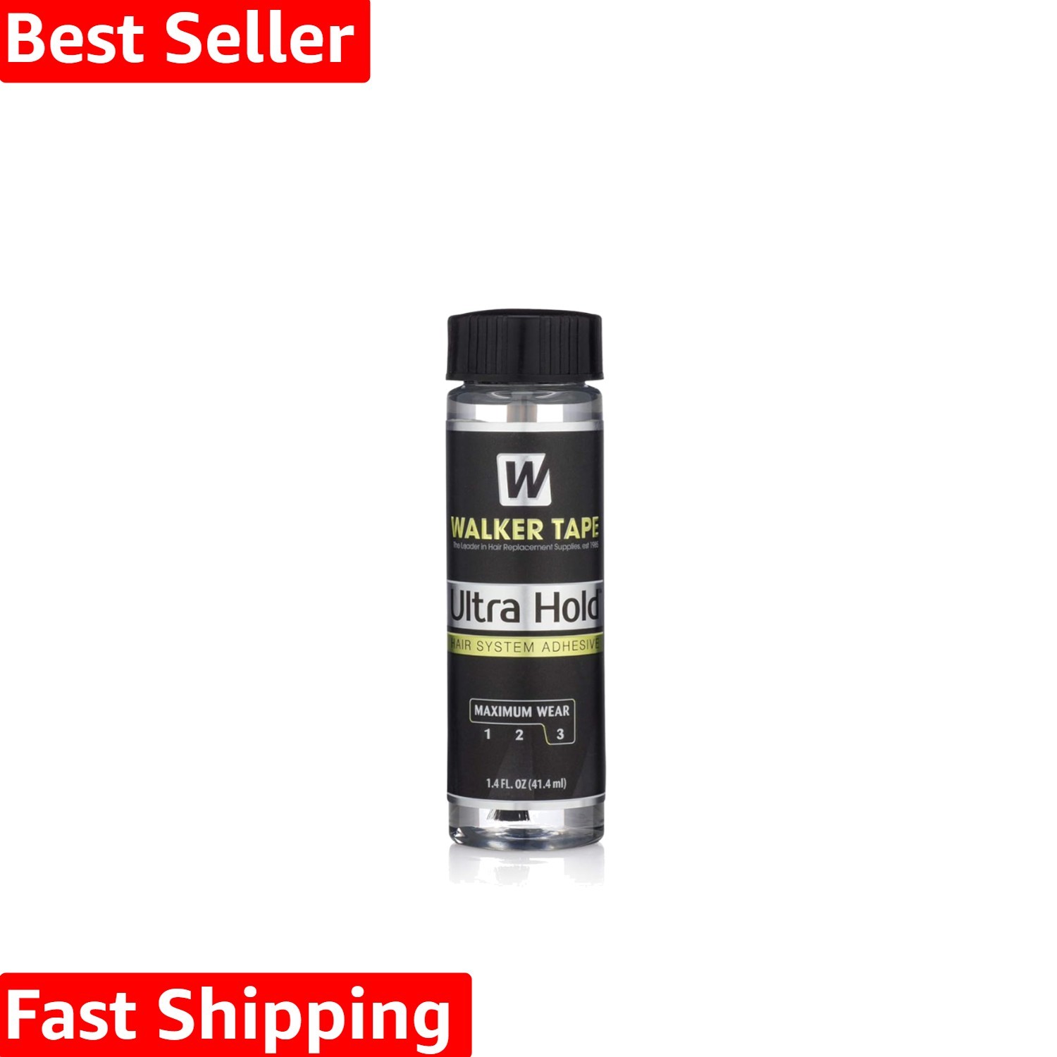 Co. Ultra Hold Hair System Adhesive 1.4 fl oz Brush-On Long-Lasting Waterproo...