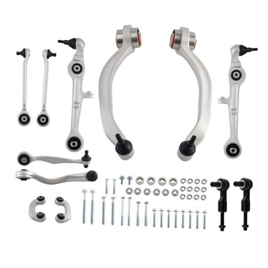 maXpeedingrods 12Pc Front Upper Lower Forward Rearward Control Arm for Audi A4 