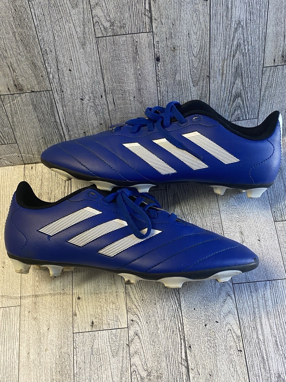 Adidas Goletto VIII FG J Soccer Cleats GW6162 Kids/Boys Size 6 Blue