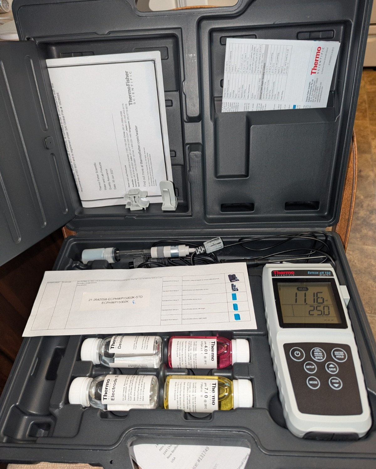 Thermo Scientific | Eutech PH 150 Meter Kit with Probes #  ECPHWP15002K