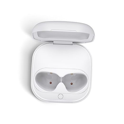  Wireless Charging Case Compatible for Beats Fit Pro, Portable Charger White