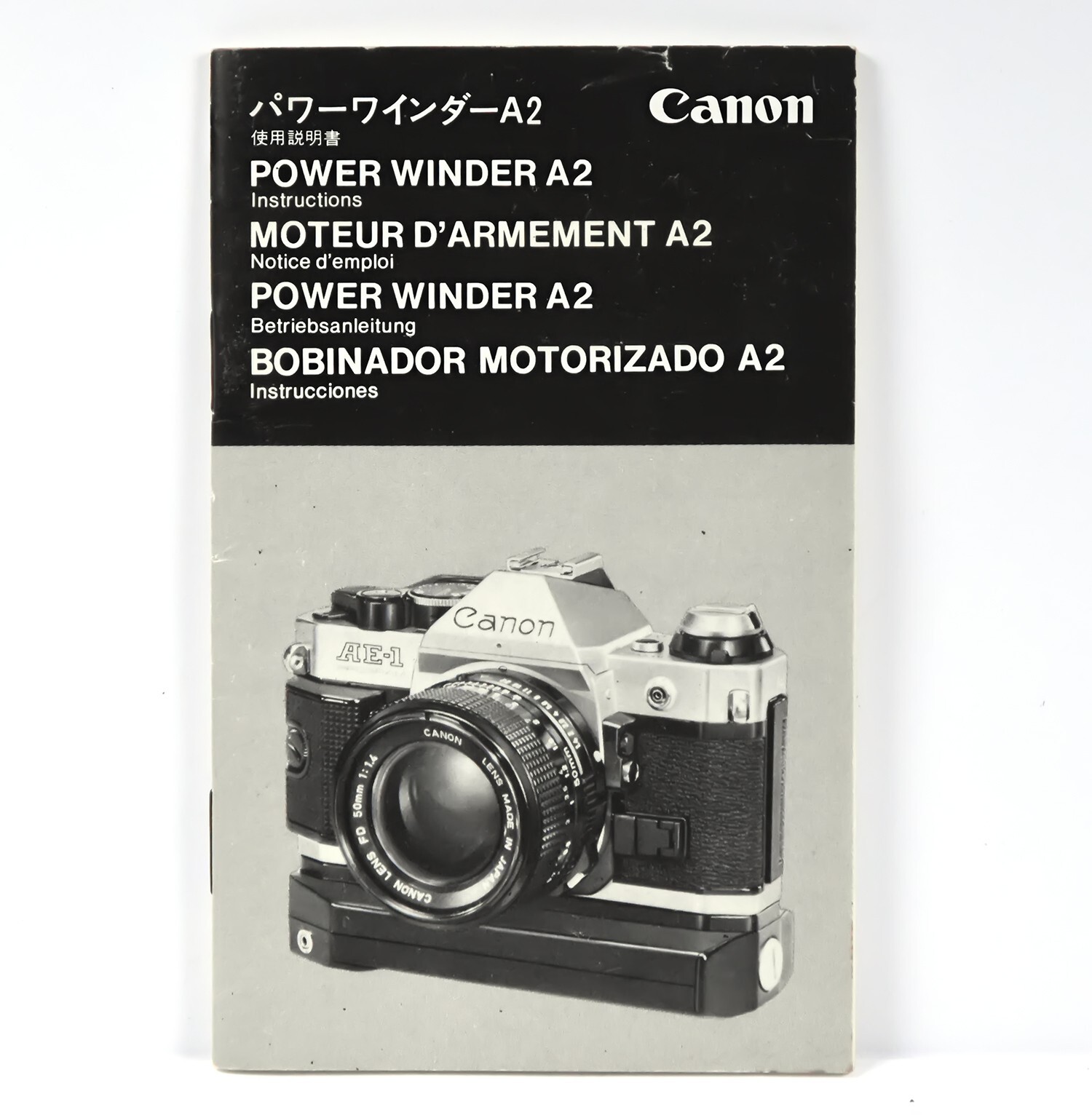 CANON Power Winder A2 Original Instruction Manual - M11