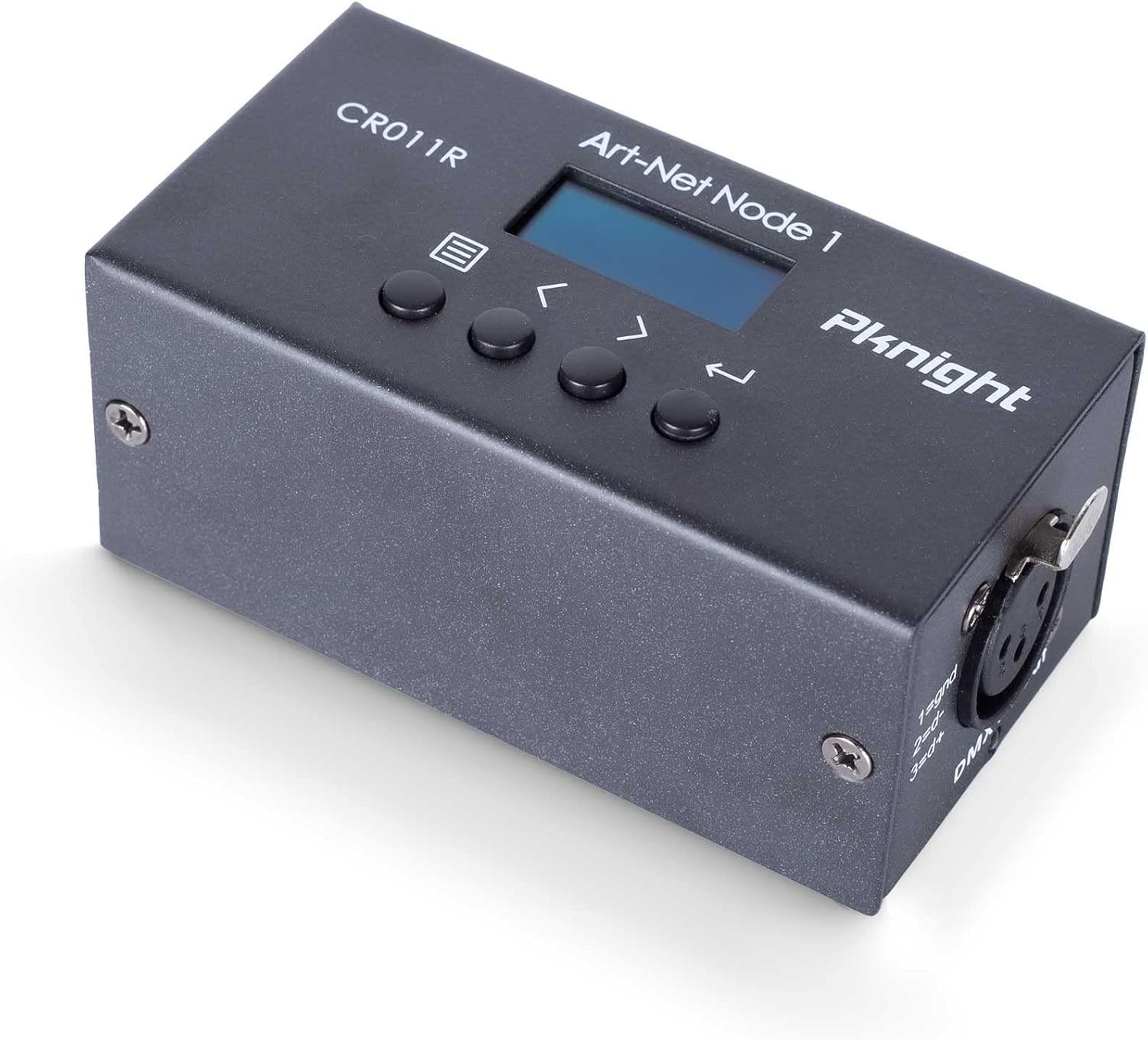 Pknight ArtNet DMX Ethernet Lighting Controller Interface, 3-Pin XLR,DMX512 Node