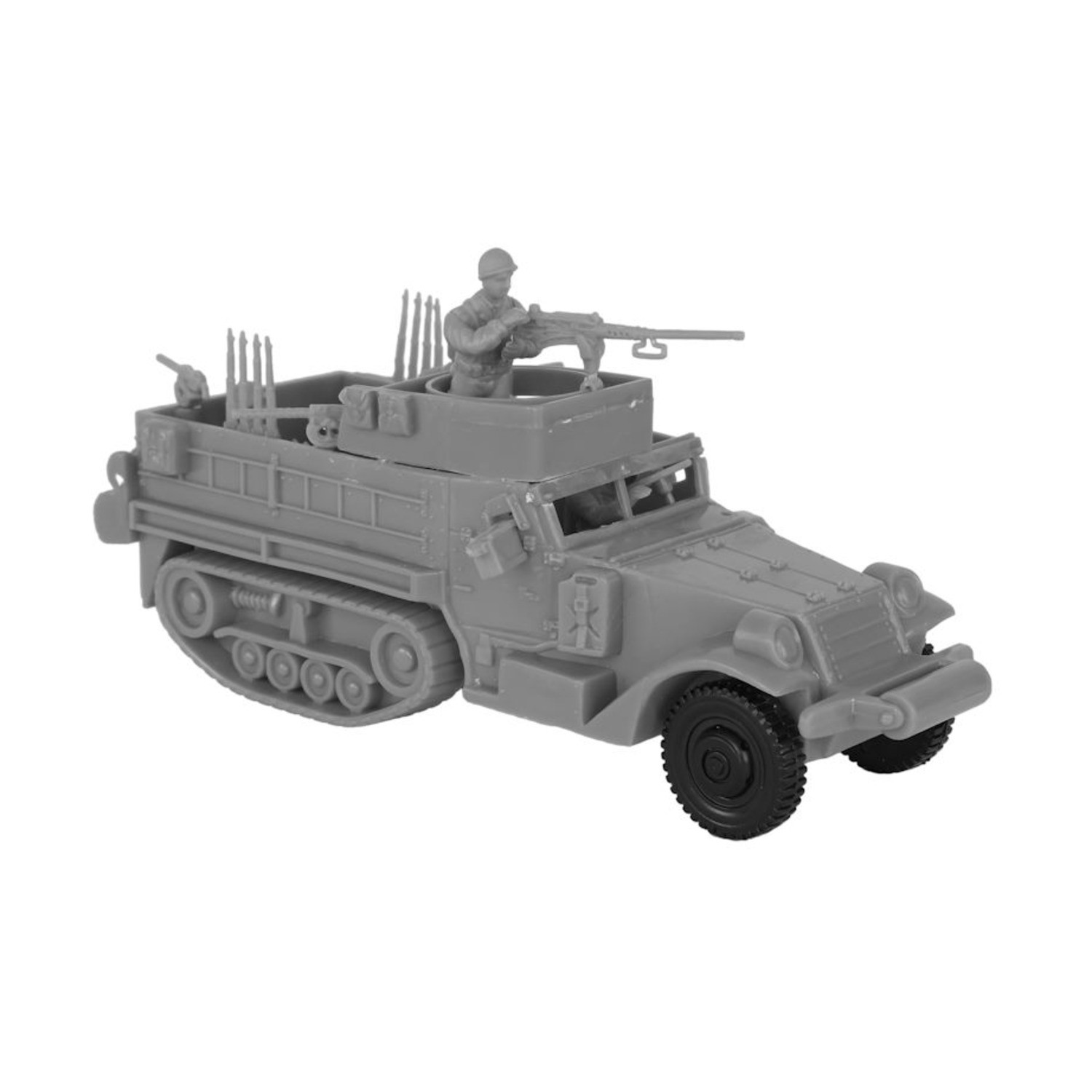 VictoryBuy Toy WWII US M3 Halftrack - Gray New