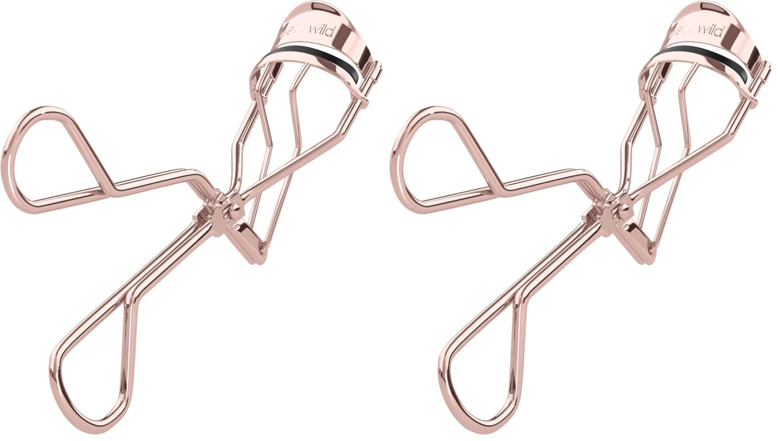Wet n Wild High On Lash Eyelash Curler with 1 Count (Pack of 2), Rosegold 