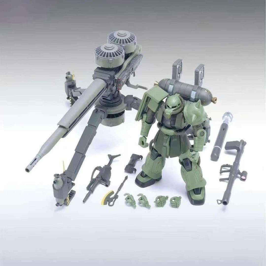 HG 1/144 Mass-produced Zaku II + Big Gun (Gundam Thunderbolt version)