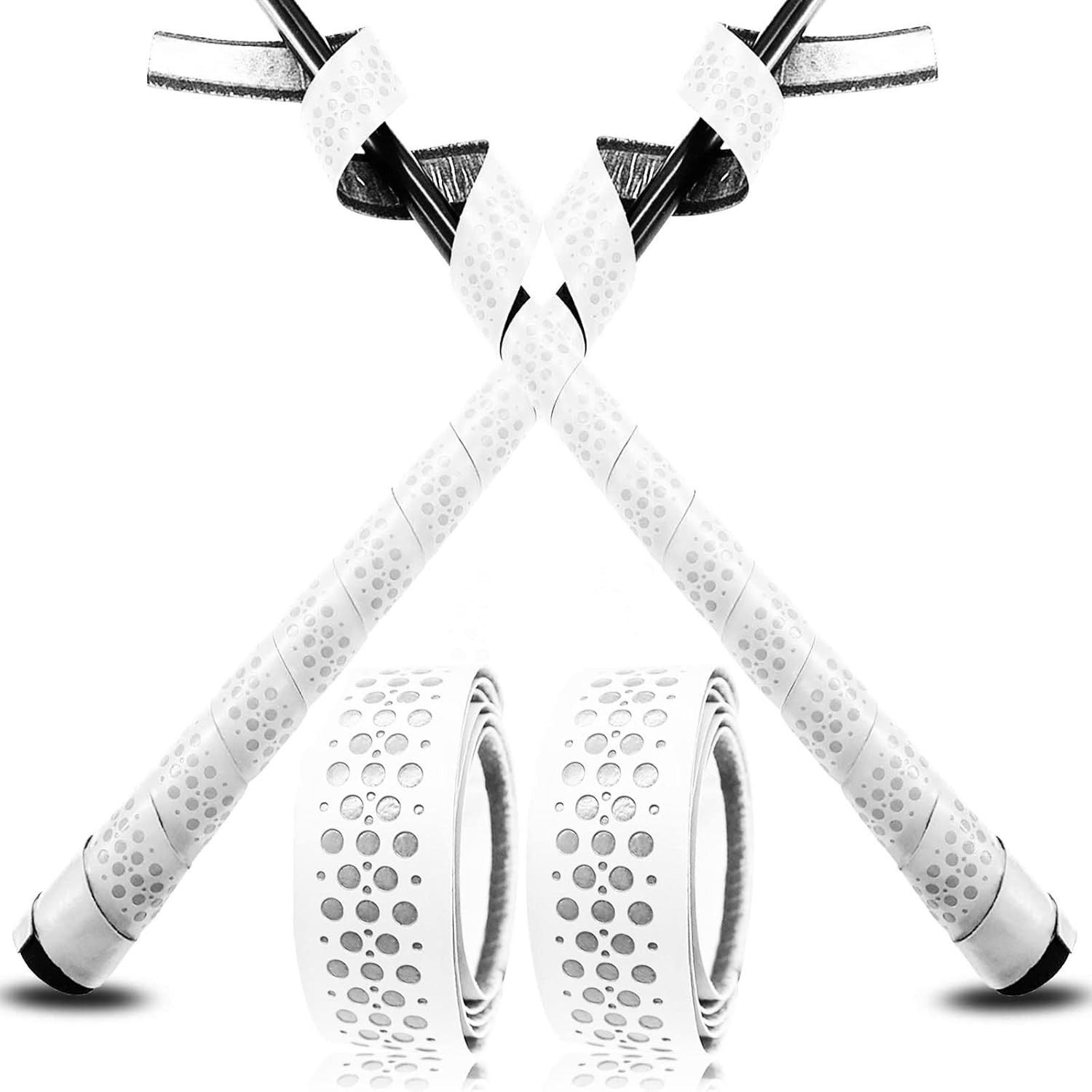 Bat Grip Tape Baseball Softball 2/4 Pack 40 Inch 1.75Mm Precut and Full Adhesive