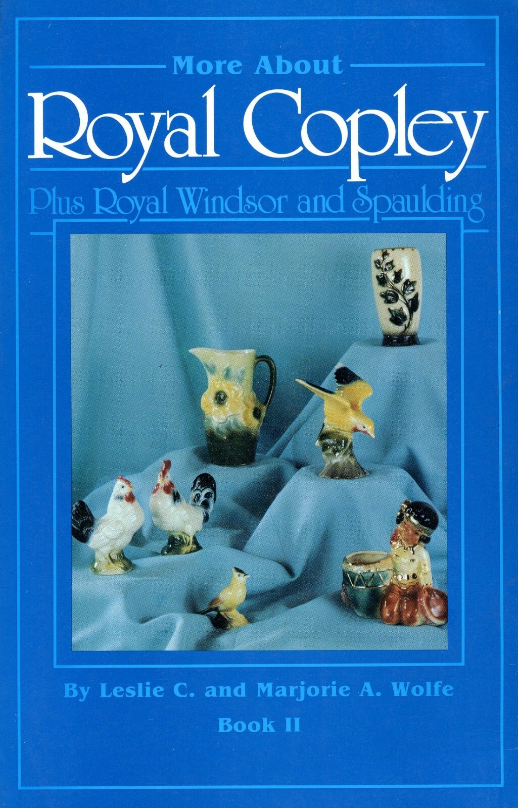 Royal Copley Windsor Spaulding Porcelain - Vases Figures Etc. / Book + Values