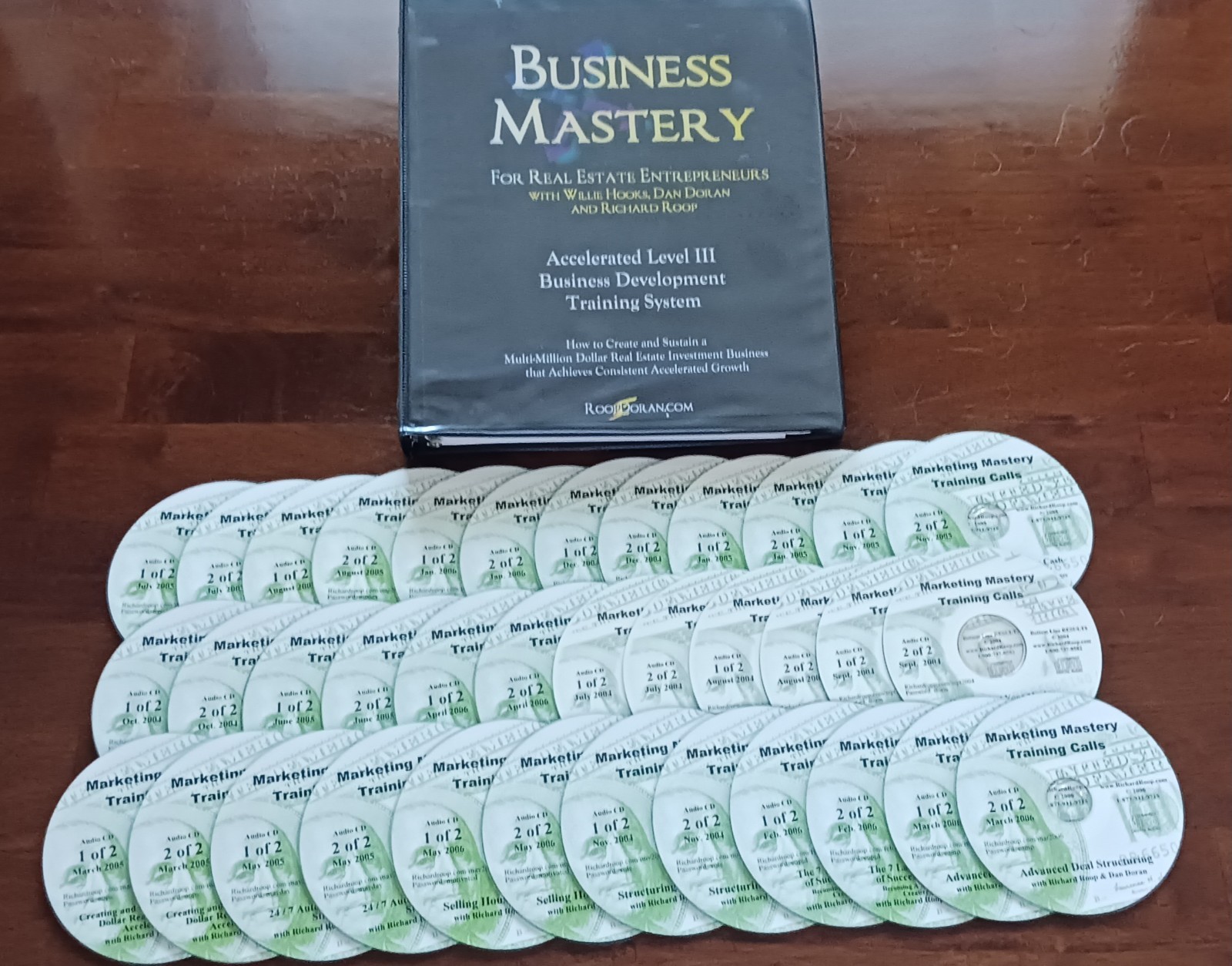 REAL ESTATE COURSE - BUSINESS MASTERY By Richard Roop 