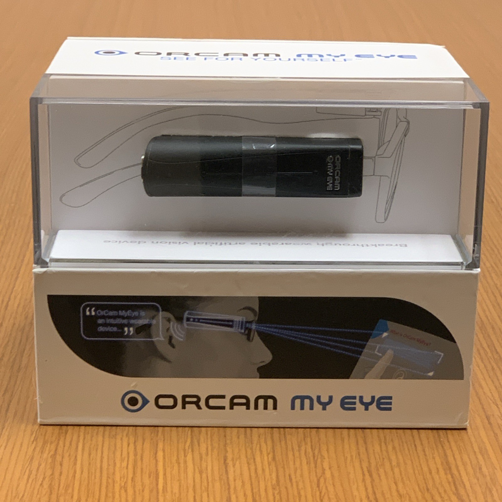 OrCam MyEye 2 Wearable AI Device - Text Reading & Face Recognition