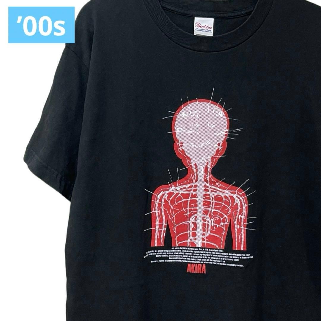 Akira 20th Anniversary T-Shirt Manga Anime Official Printstar M Black Used