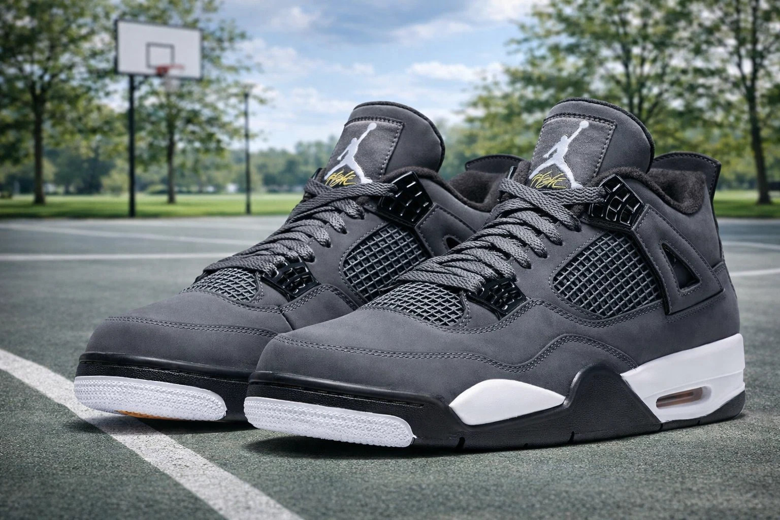 MEN Jordan 4 Retro Cool Grey (2019)  - All Size US 7-12