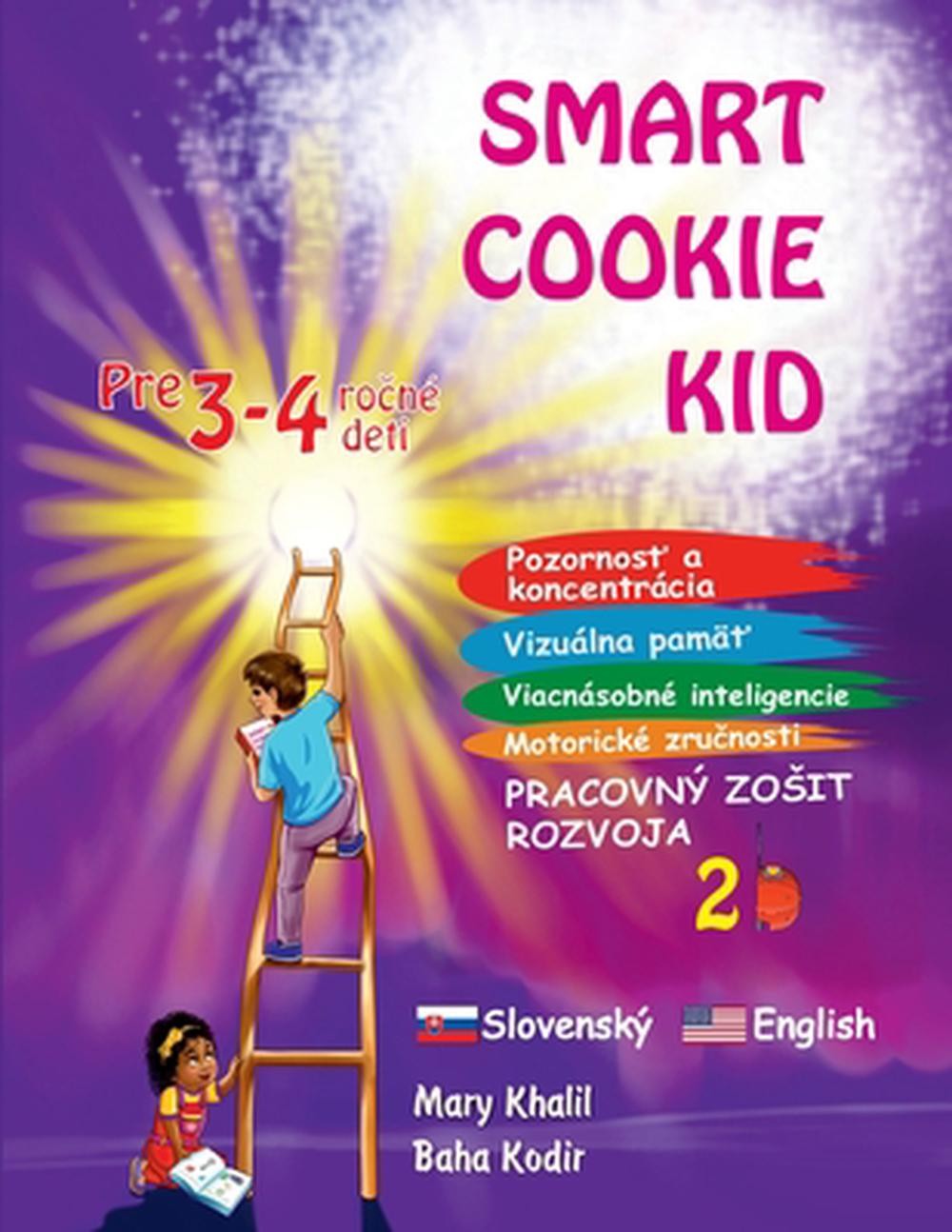 Smart Cookie Kid pre 3-4 ron deti Pozornos a koncentrcia Vizulna pam Viacnsobn i