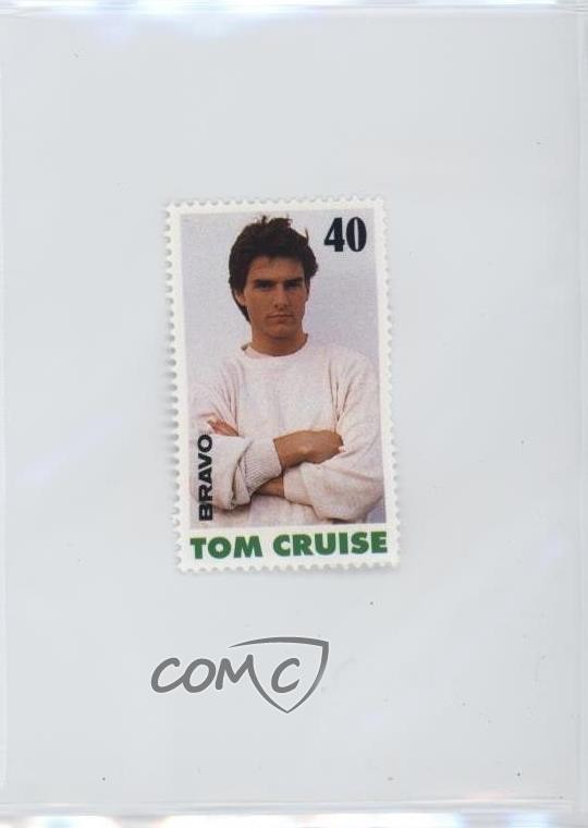 1991 Bravo Magazine Stamps Tom Cruise (40) 0a2