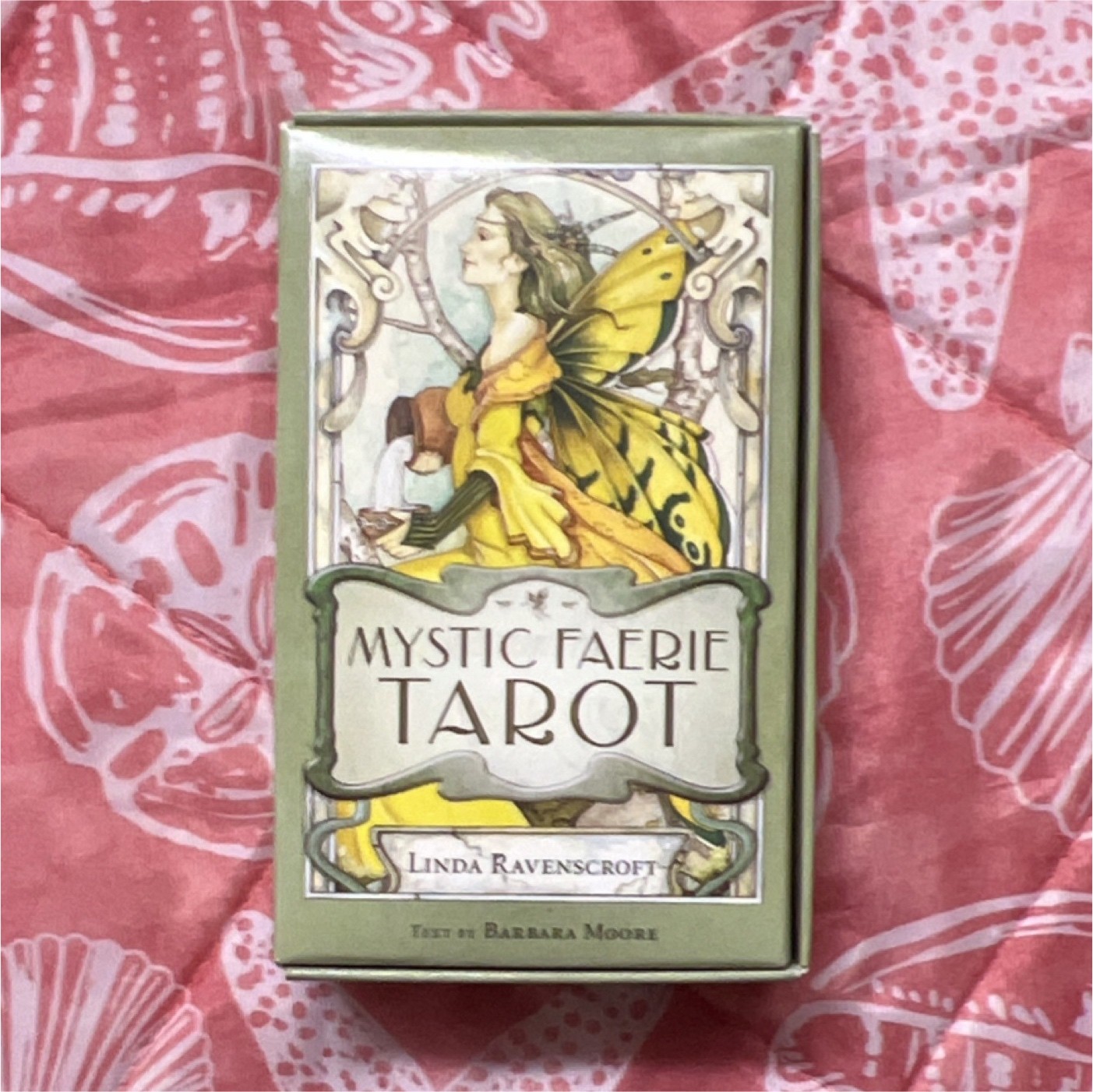 Mystic Faerie Tarot Set by Linda Ravenscroft & Barbara Moore, Deck & Guidebook