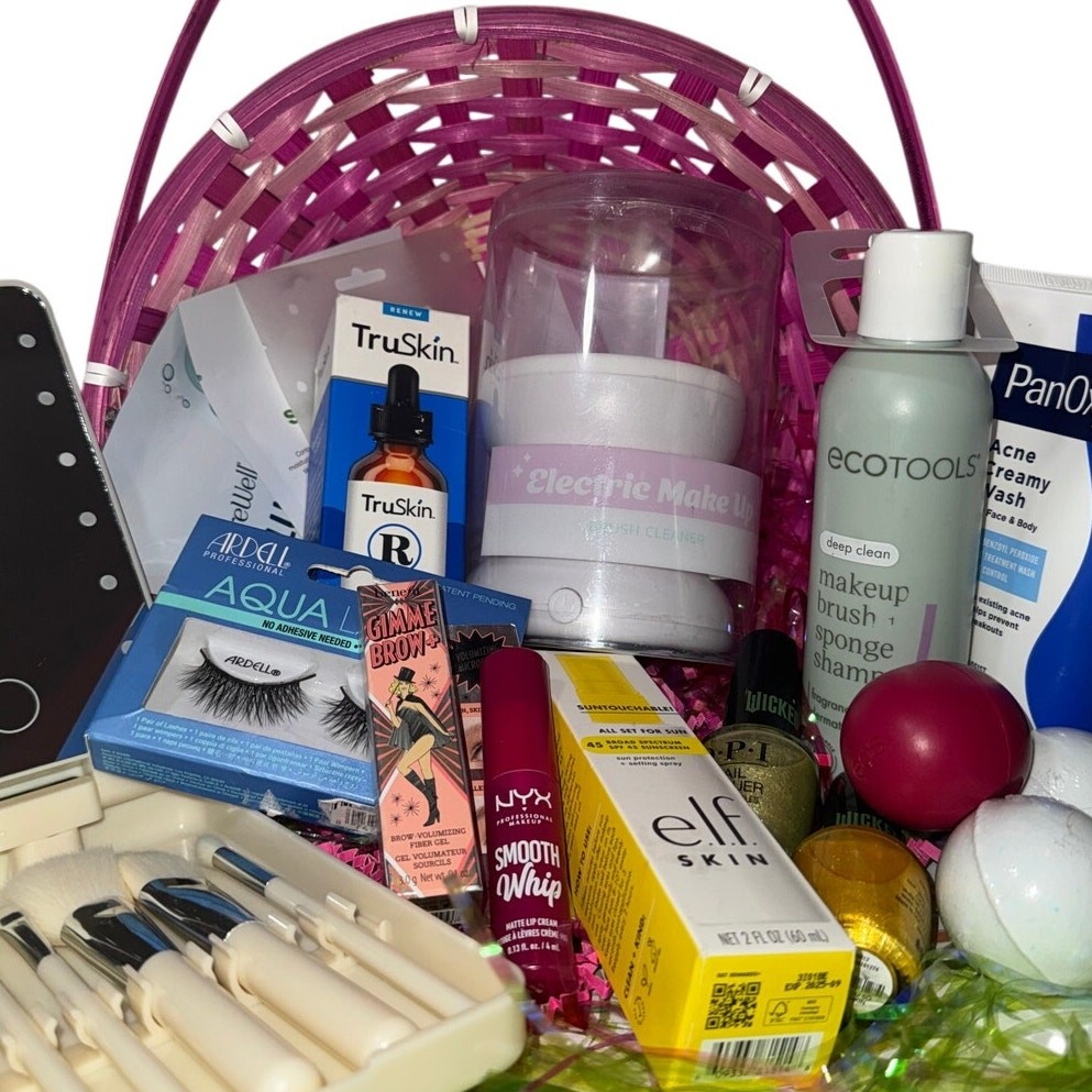 Teen Girl Pre Filled Easter Basket Skincare Makeup Self Care Beauty Tweens