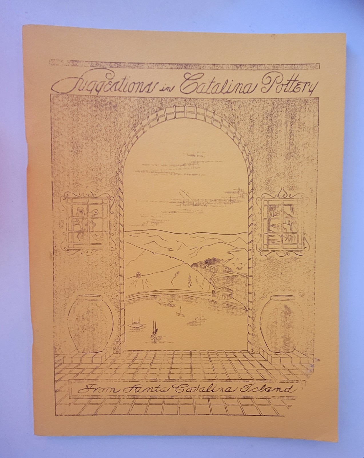 Suggestions in Catalina Pottery catalog reprint Catalina Island Pottery