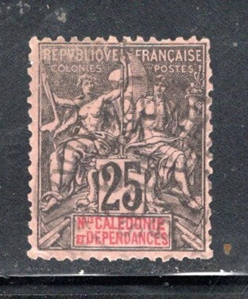 FRANCE FRENCH  NEW CALEDONIA DEPENDANCES STAMPS USED LOT  62720