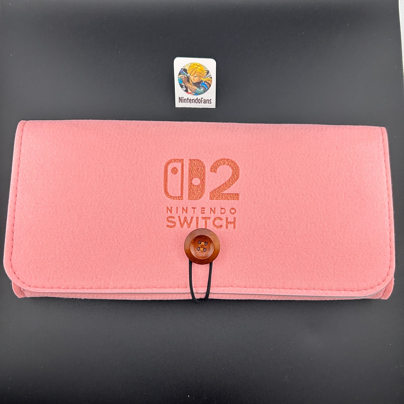 Carrying Case for Nintendo Switch 2 Travel case Travel bag Soft pouch/Pink