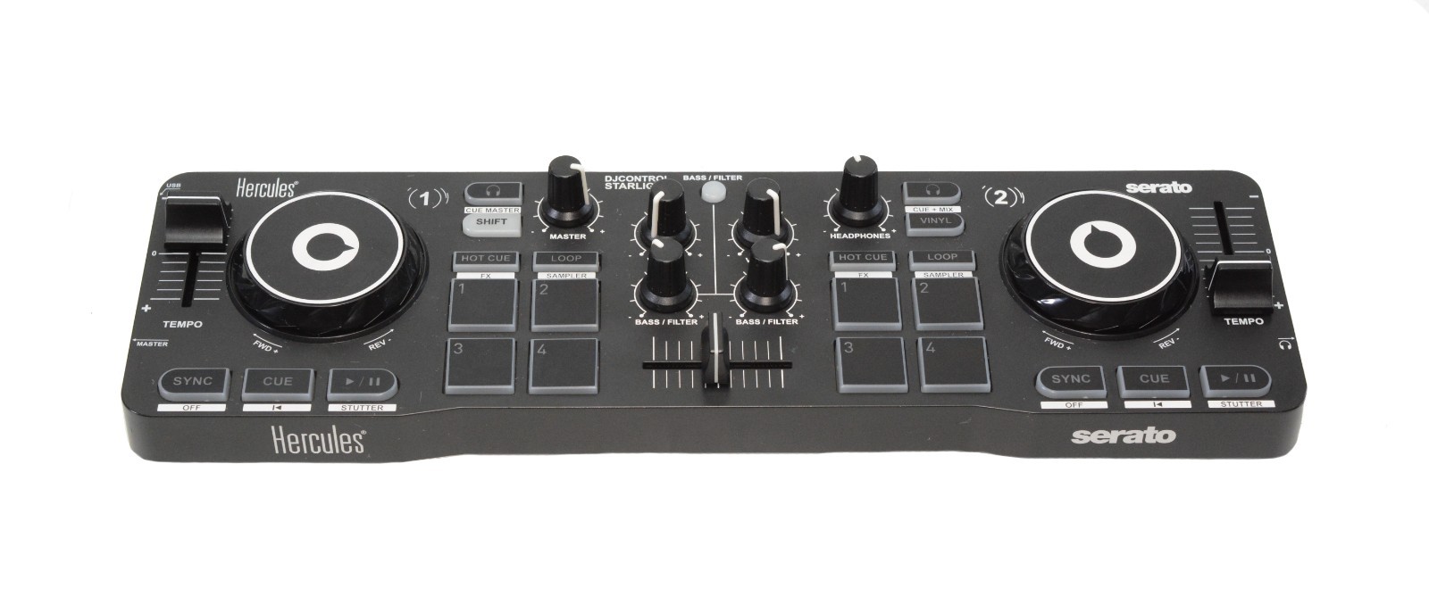 (MA5) Hercules DJControl Starlight - DJ Software Controller with Serato DJ Lite