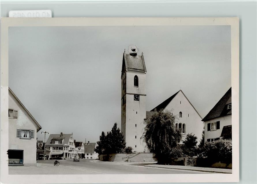 40010465 - 7944 Herbertingen Church Stork Nest Dome / Churches