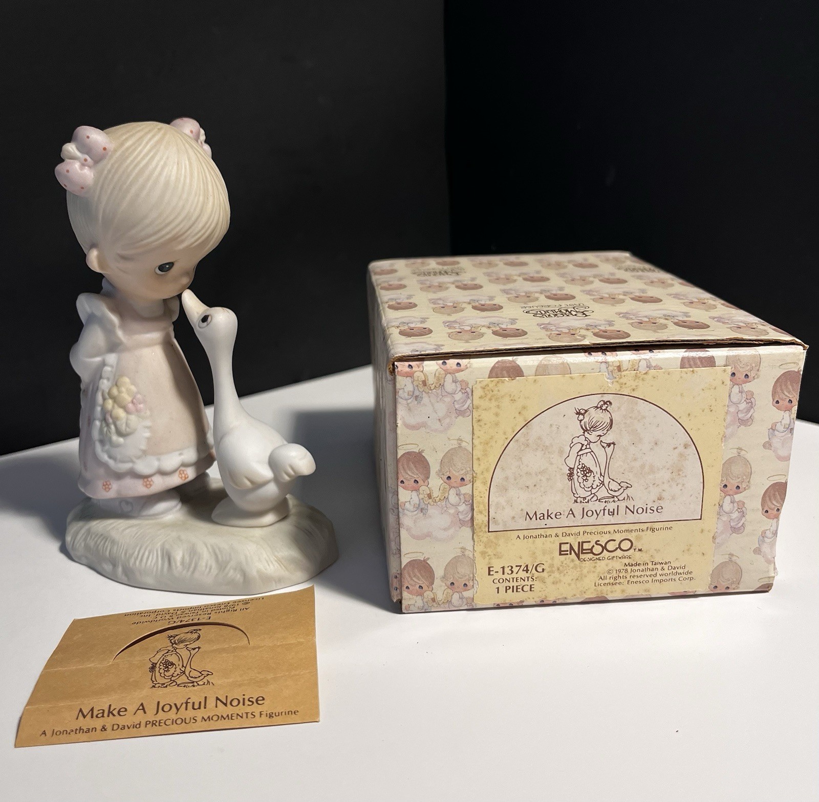 Precious Moments Make a Joyful Noise 1978 E1374/G