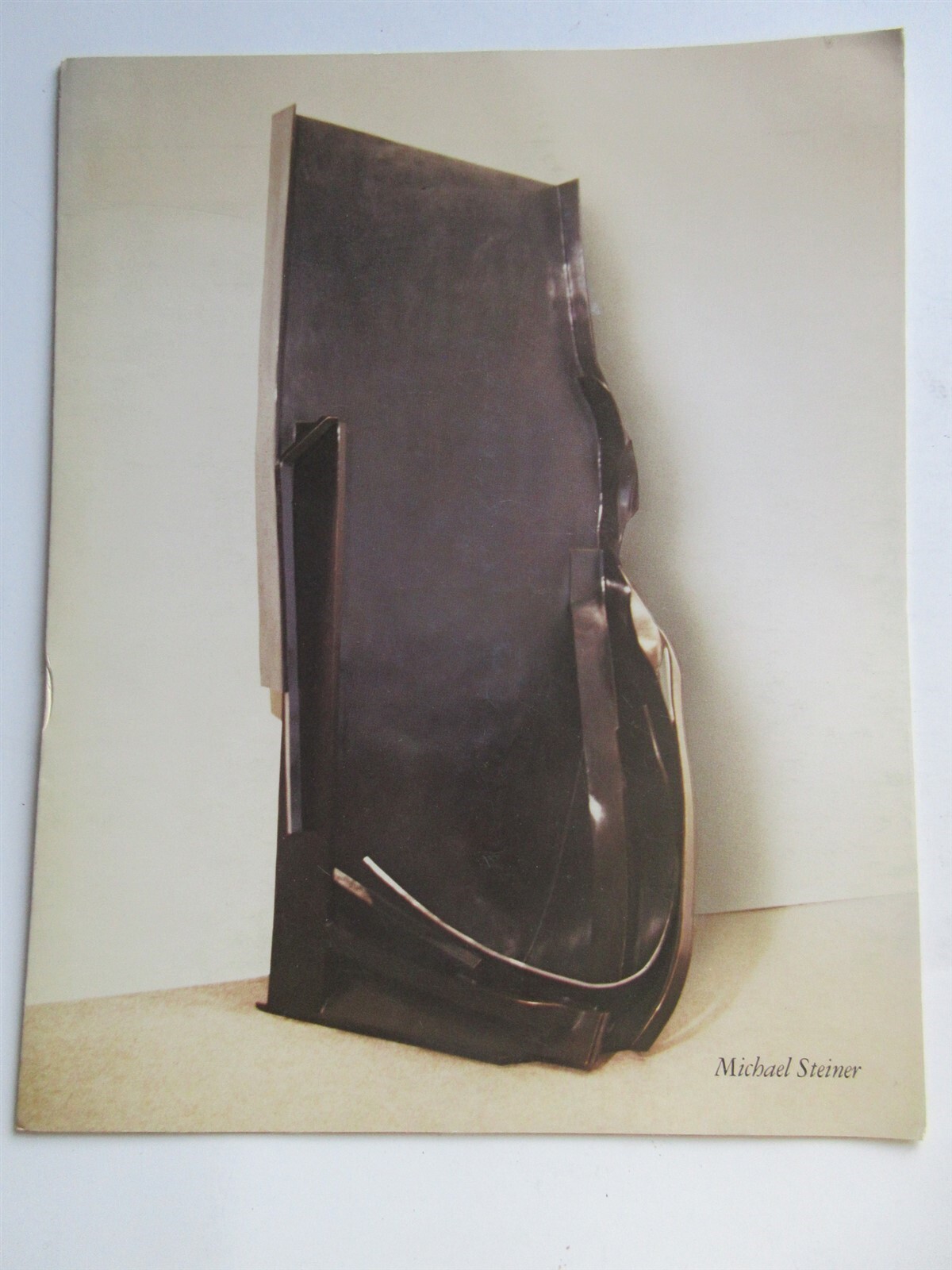 MICHAEL STEINER Exhibition invitation 1980 Andre Emmerich Gallery New York City