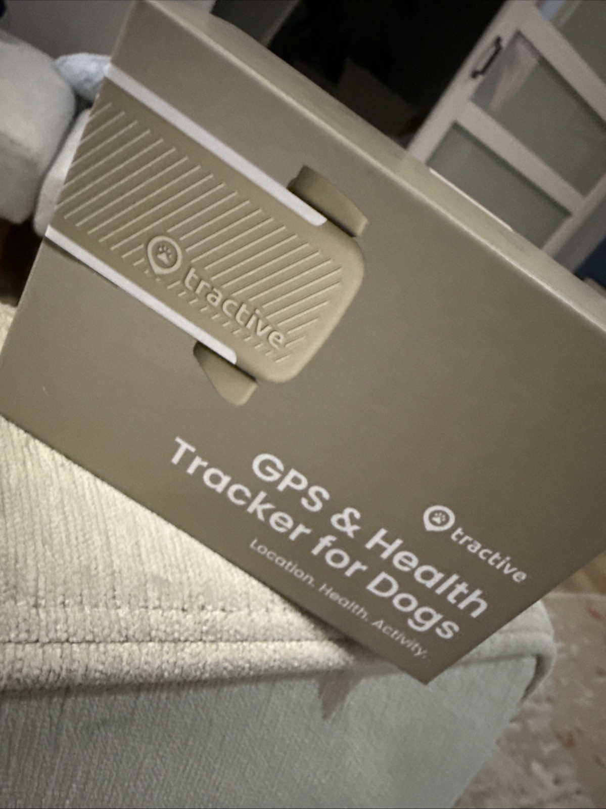 Tractive Smart Dog GPS Tracker Live Pet Tracker with Virtual Fence Vital Signs