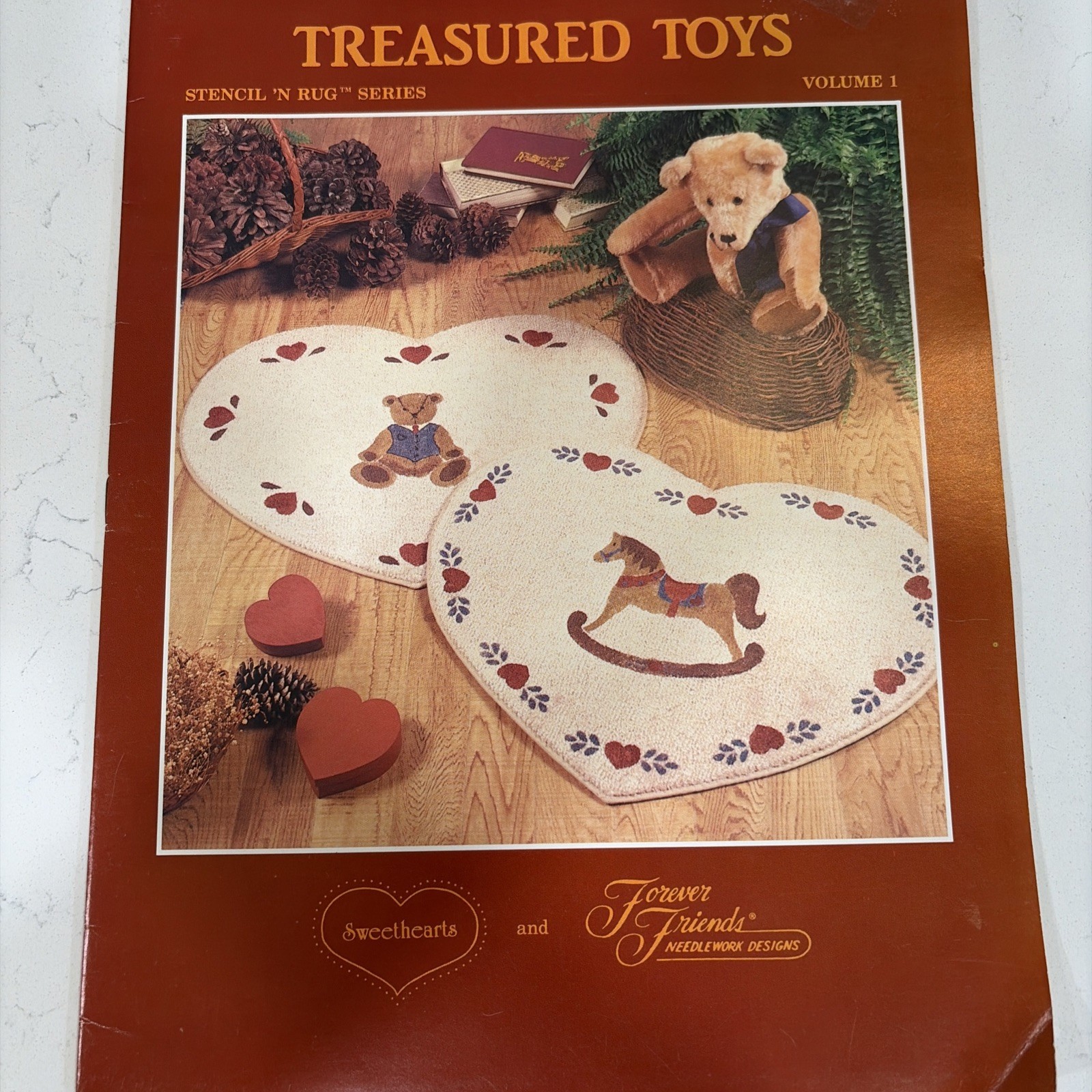 Treasured Toys Stencil Pattern Booklet  VTG