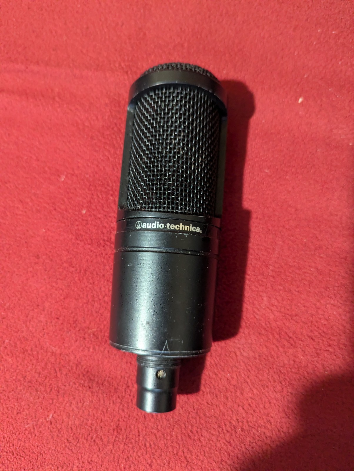 Audio-Technica AT2020 Cardioid Condenser Studio XLR Microphone - Black