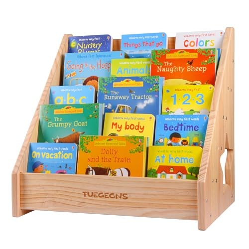 Montessori Bookshelf,Toddler Bookshelf for Kids,Organize Your Little One's 