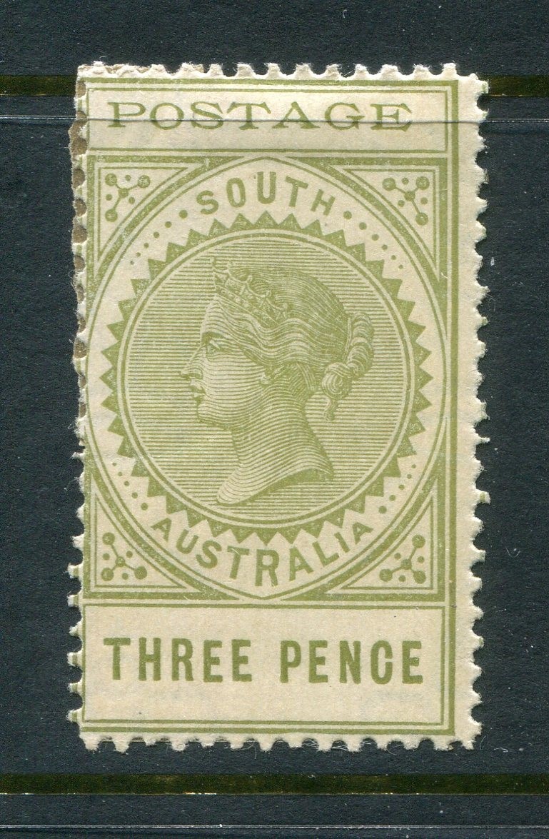 South Australia #121 Victoria 3 P. [Mint Hinged] 