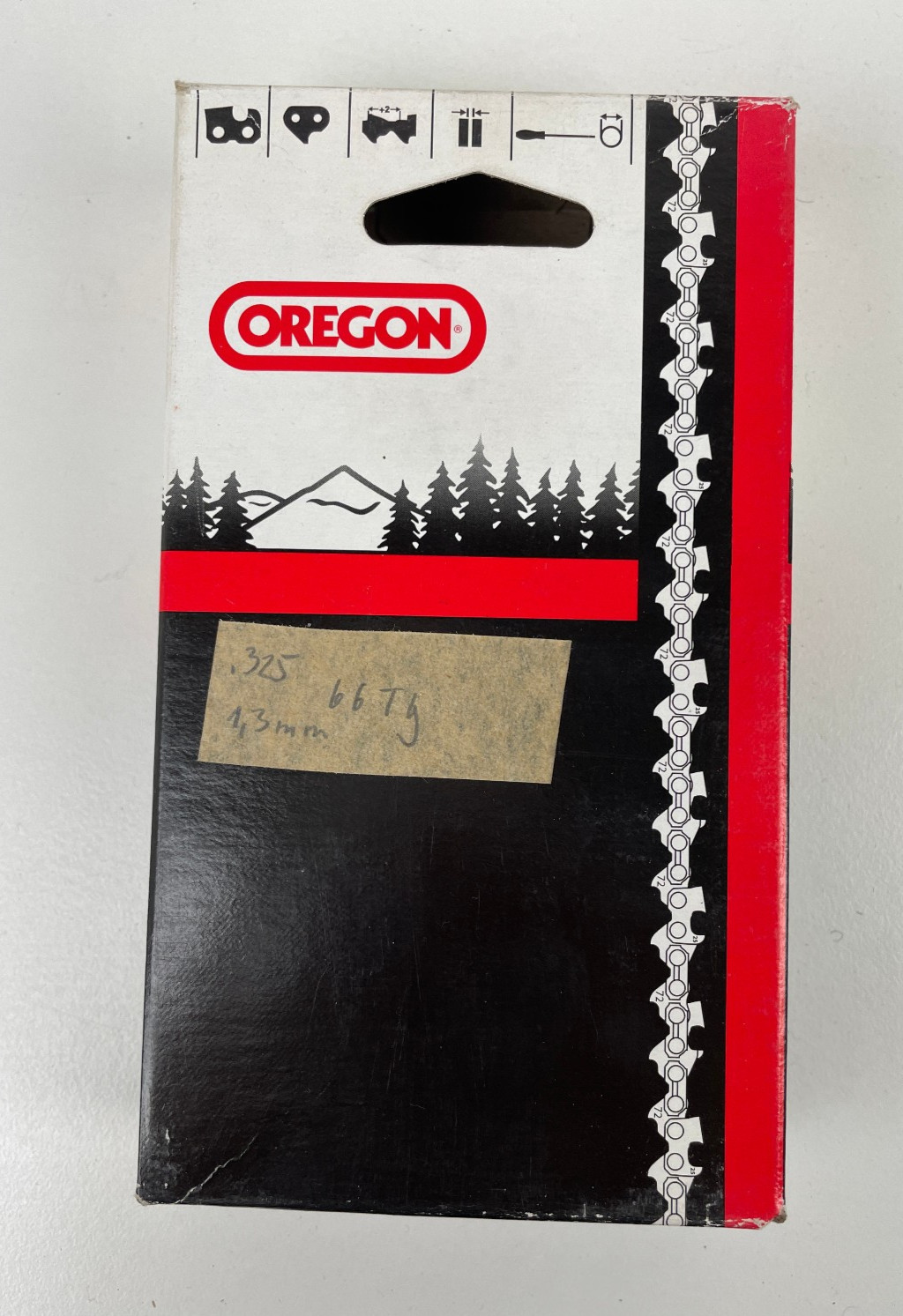 Oregon saw chain full chisel 325 1.3 mm 40 cm 66 TG 20 LPX 66E original packaging new