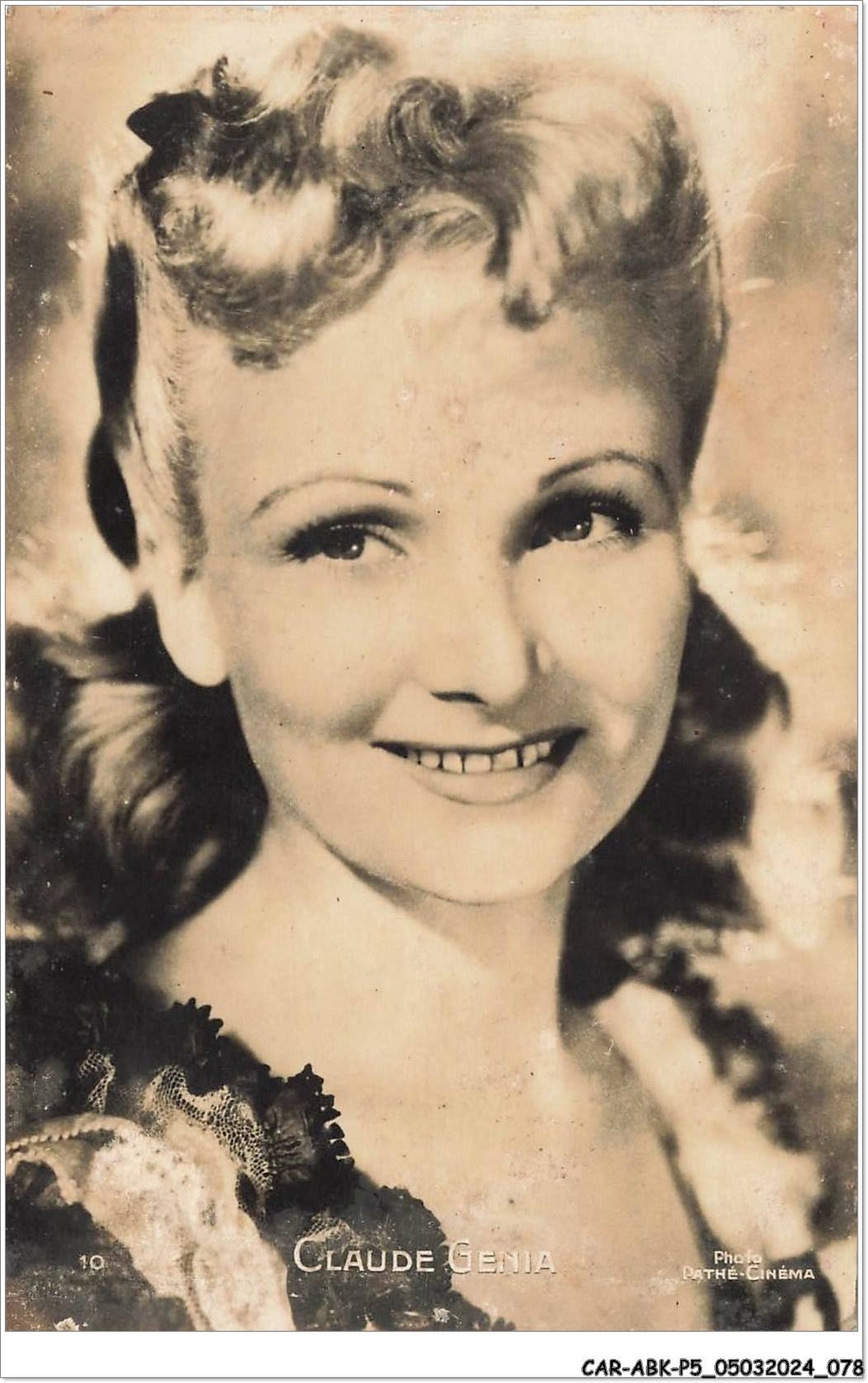 CAR-ABKP5-0430-ACTEUR - Claude Genia
