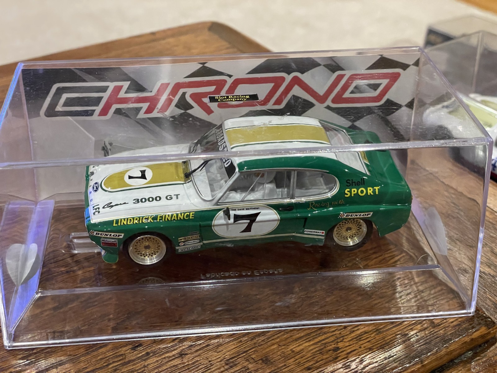 SRC 1/32 Slot Cars 50407 Ford Capri 2600 LV Brands Hatch 1973 Dave Matthews