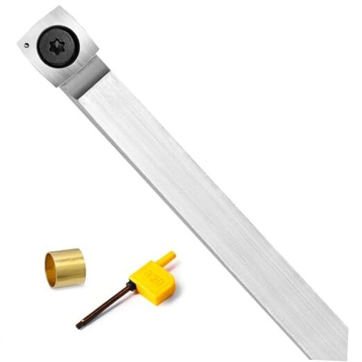 10 Inches Wood Turning tools Carbide Tipped Lathe Chisel Rougher Tool bar With 