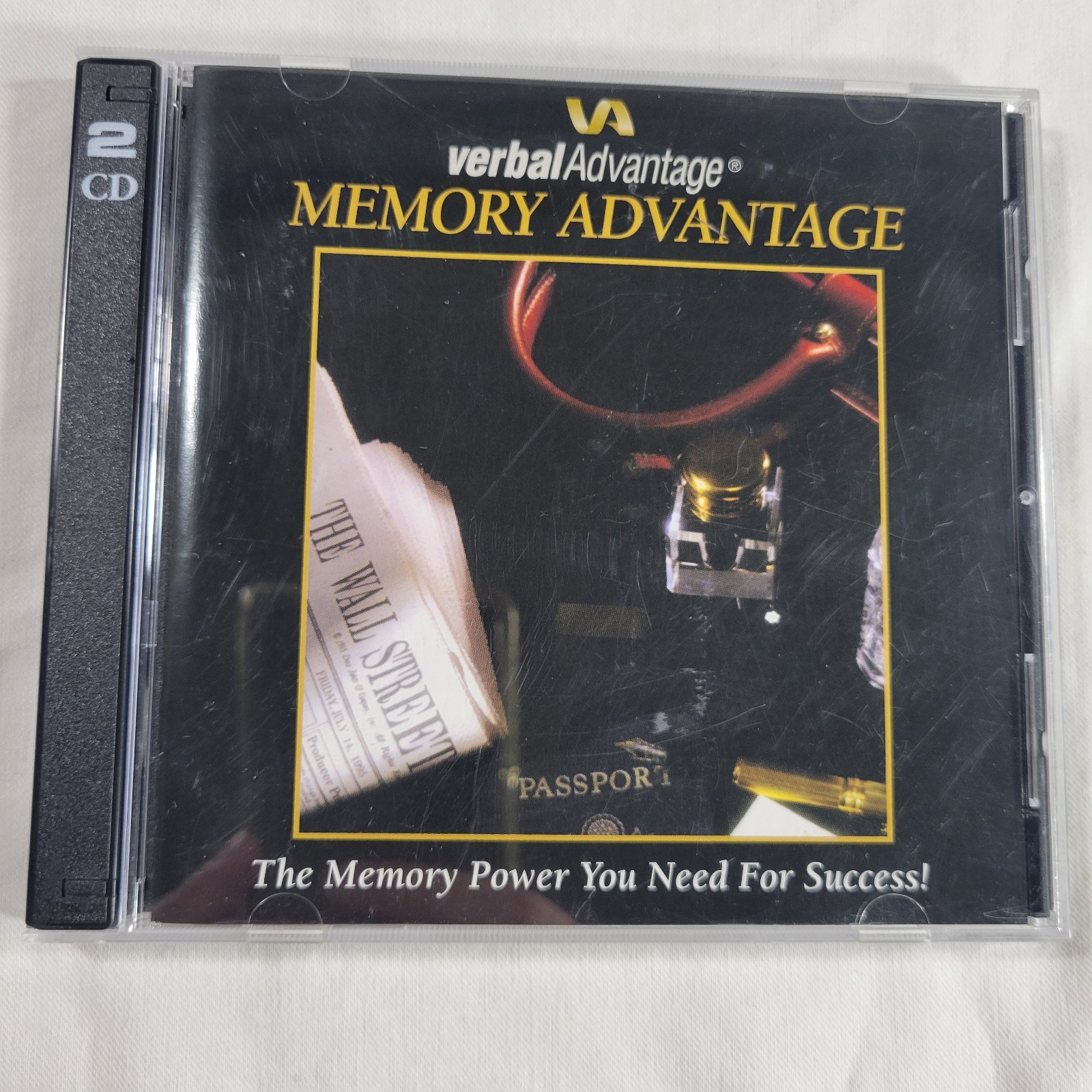 Memory Advantage by Verbal Advantage CD 2 Disc Set 2002 Netword Publishing USED