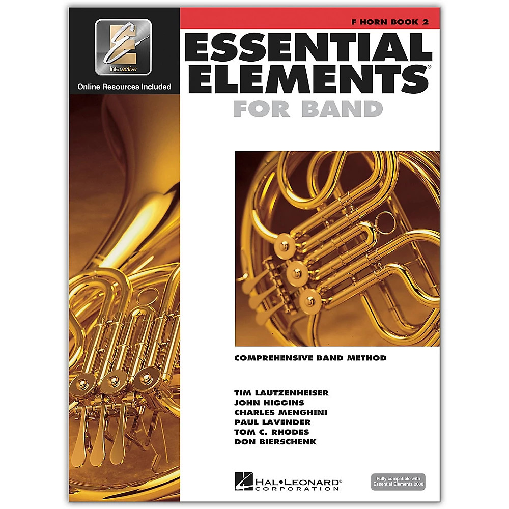 Hal Leonard Essential Elem 2000 French Horn Bk2/CD