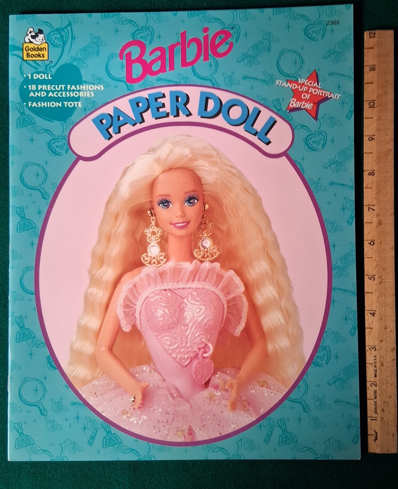 BARBIE Paper doll cut out,by Golden books,1994