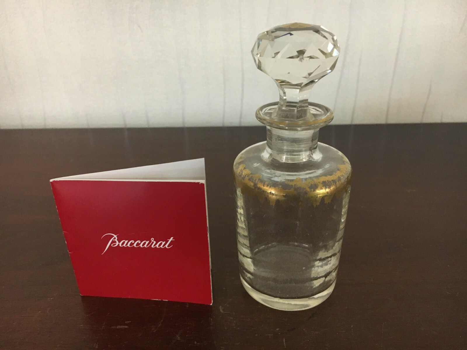 1 Golden Crystal Baccarat N° 1 Bottle (Price per Unit)