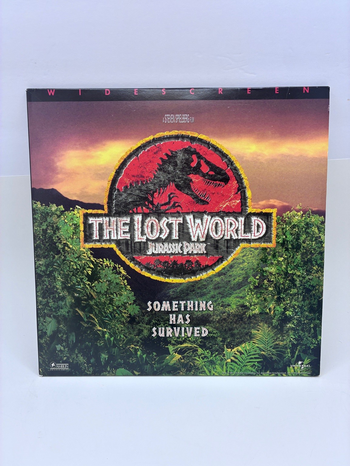 Lost World Jurassic Park 1997 Widescreen Sci-Fi Adventure LaserDisc Universal
