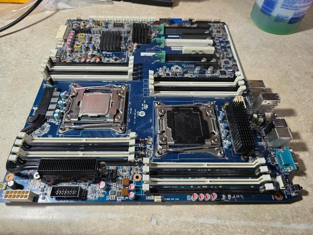 HP Z840 Workstation Motherboard W/E5-2640V4 CPU 761510-001 761510-601 BIOS LOCKE