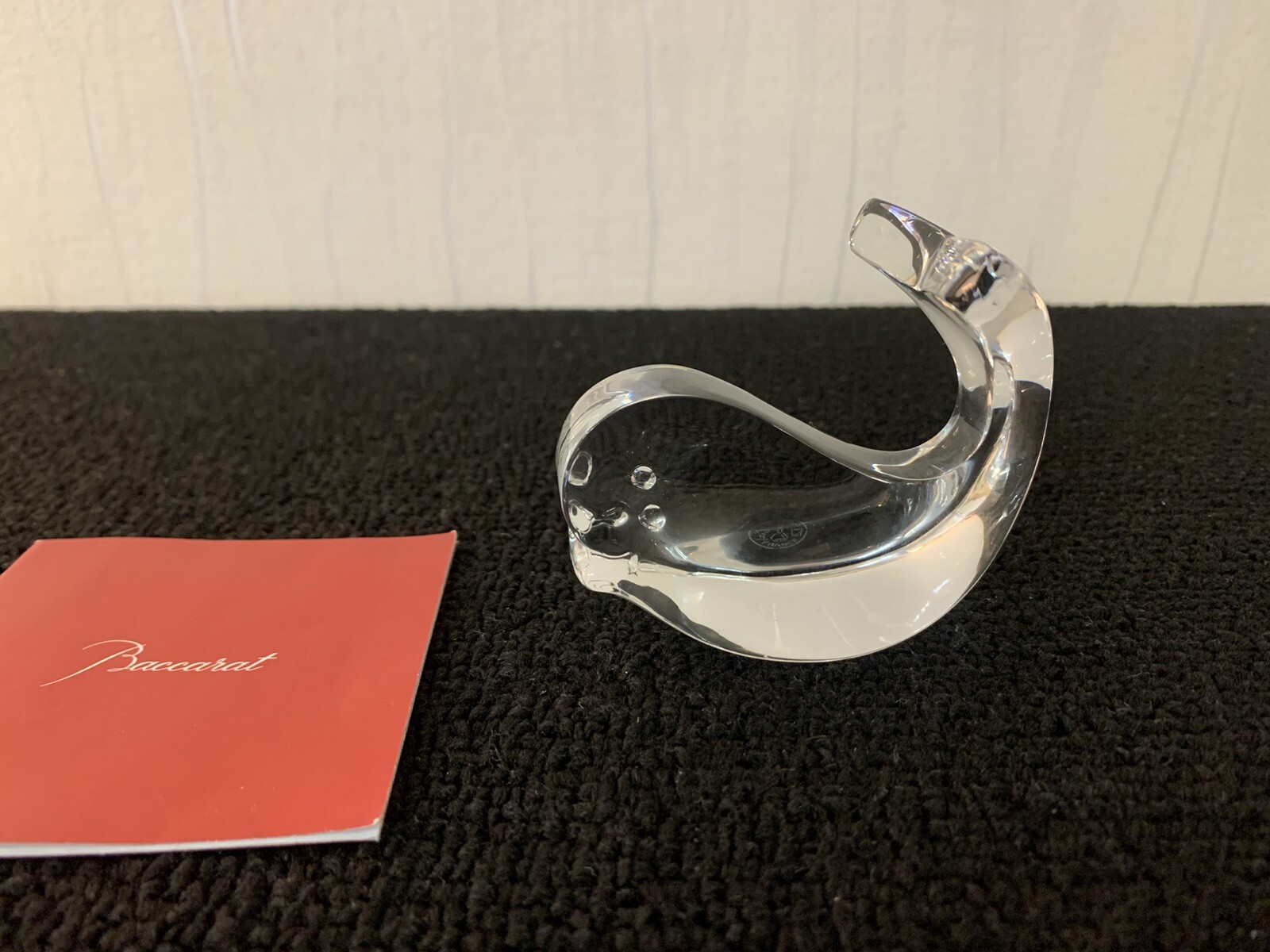 Clear Crystal Pm Whale by Baccarat
