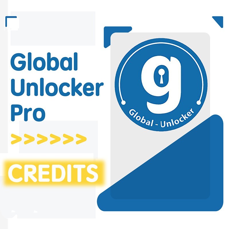 Global Unlocker Pro Tool  10 credits instant