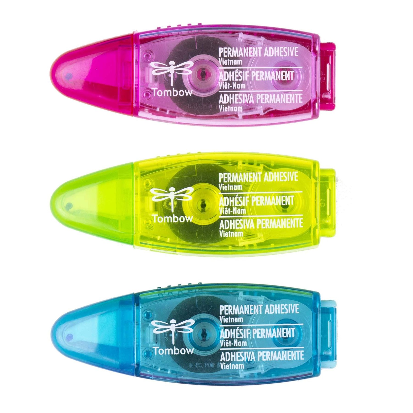 62140 Power Mini Glue Tape, 3-Pack. Easy to Use Compact Applicators for Stron...