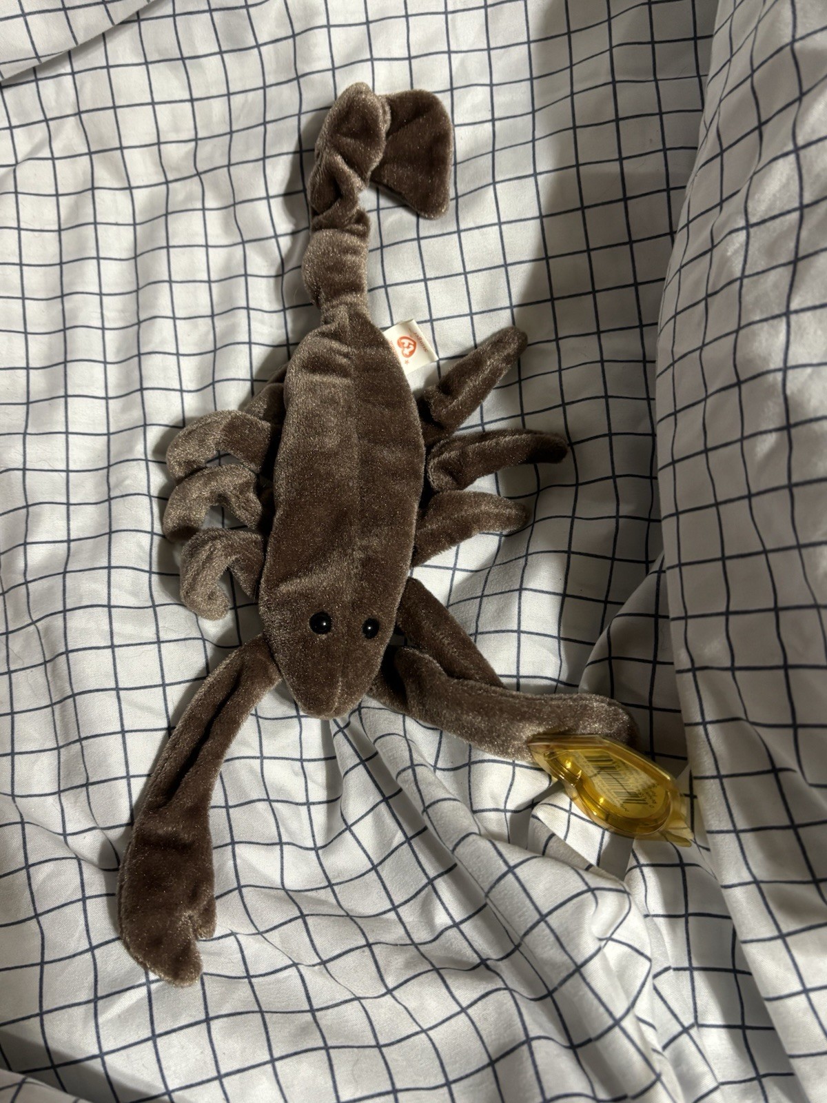 Ty Beanie Baby Stinger Scorpion Retired Original, Ages 3+, 3-4 & 8-11 Years